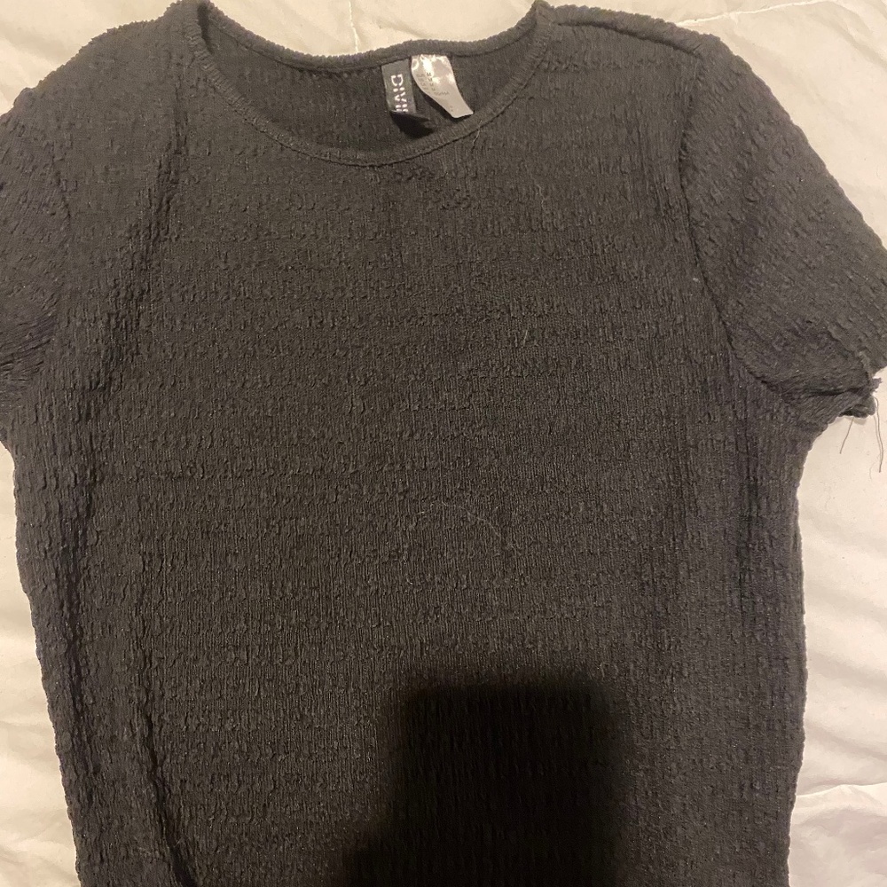 Black ruched top